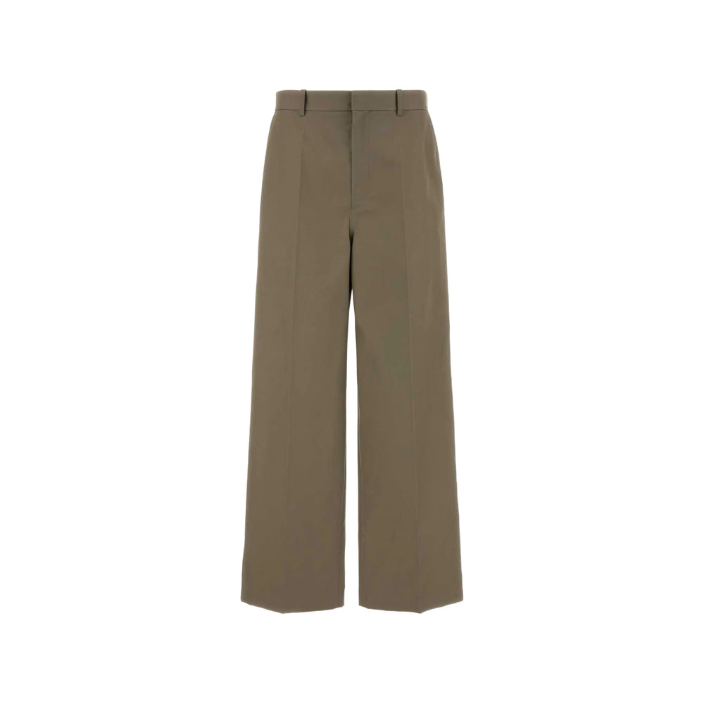 Balenciaga Brown Trousers - Wide-Leg Trousers Men