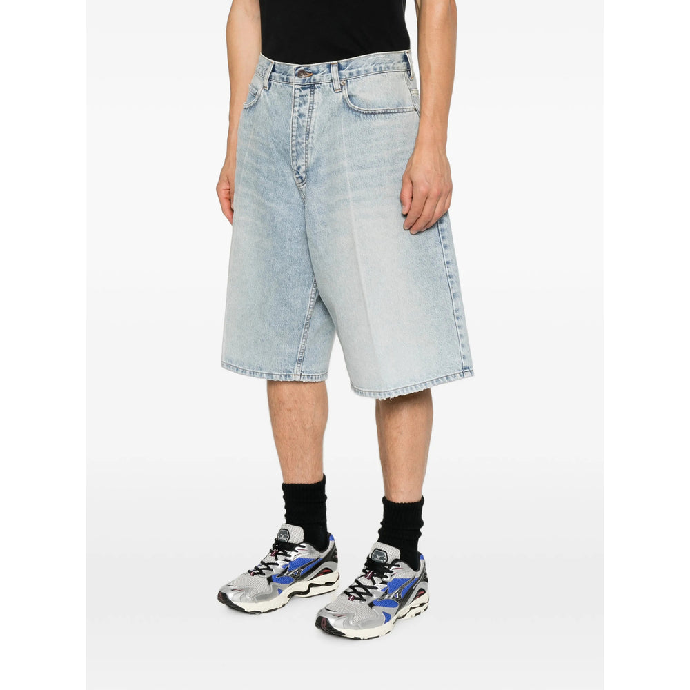 Balenciaga Blue Shorts - Denim Shorts Men