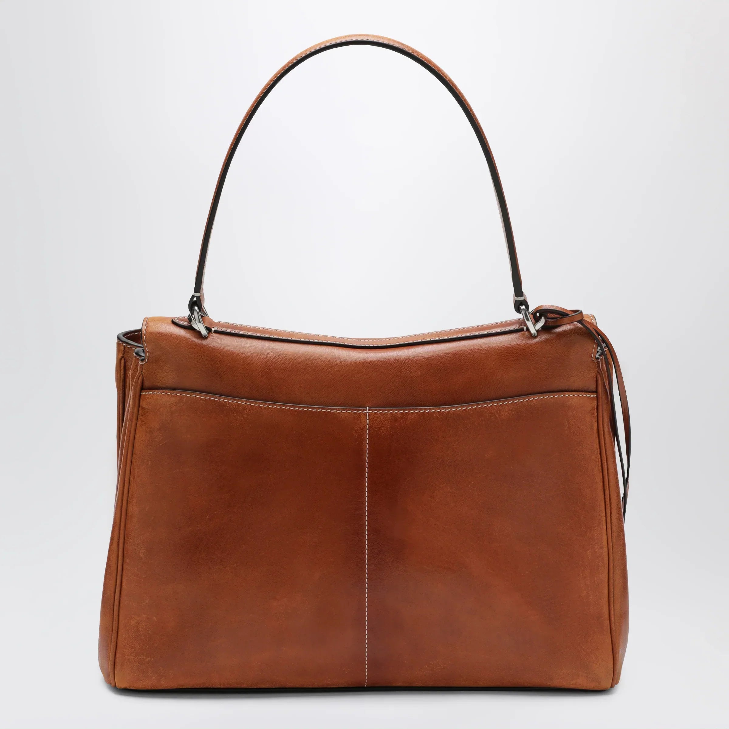 Balenciaga - Rodeo Medium bag in vegetable-tanned lambskin tan