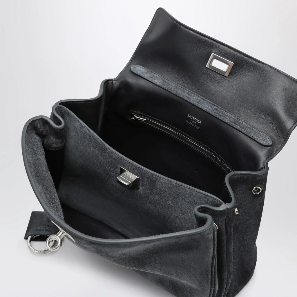 Balenciaga - Rodeo small bag in grey calf leather