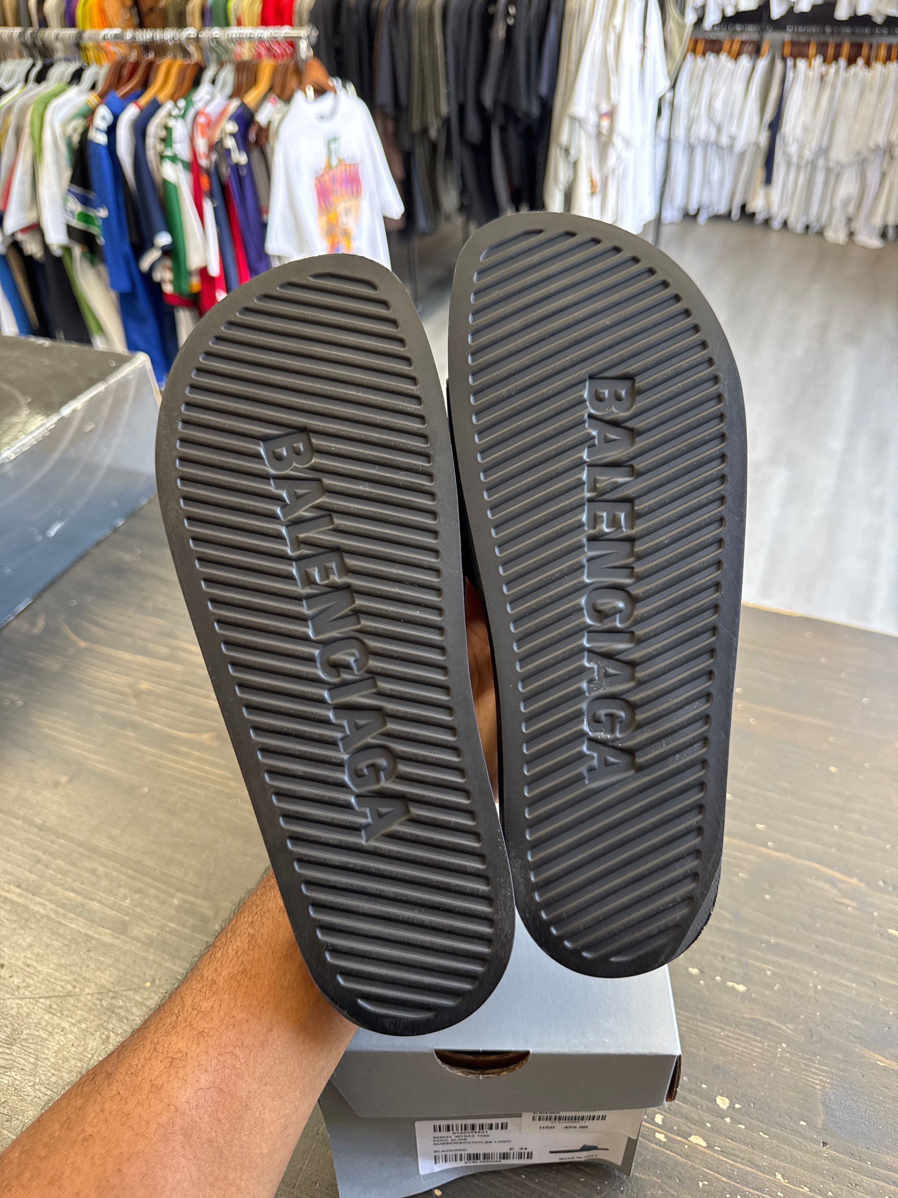 Balenciaga Pool Slide Sandals