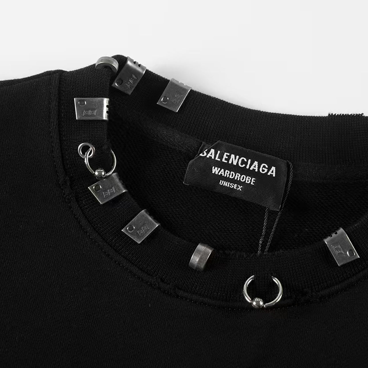 Balenciaga  Couples Crew Neck Hoodie