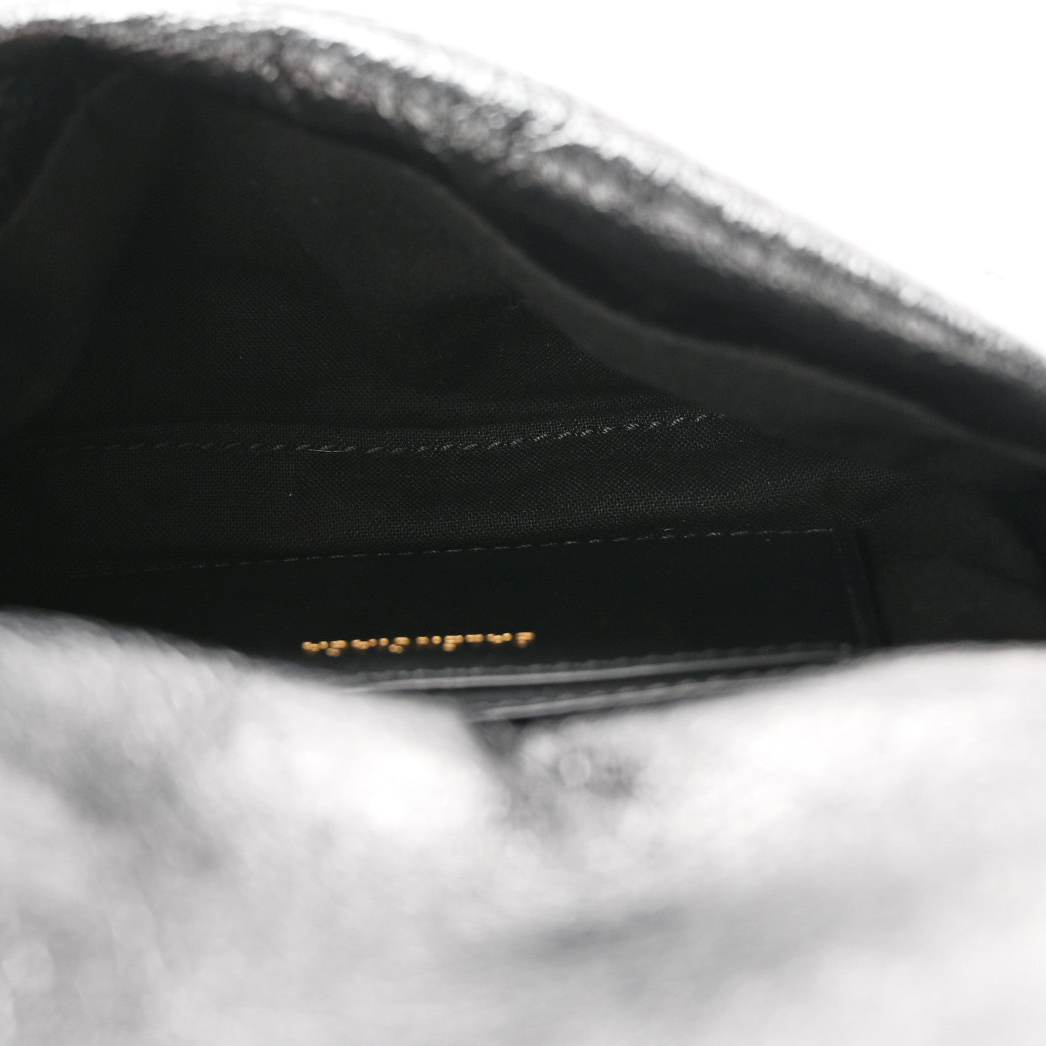 Arena Calfskin Medium Monaco Chain Shoulder Bag Black