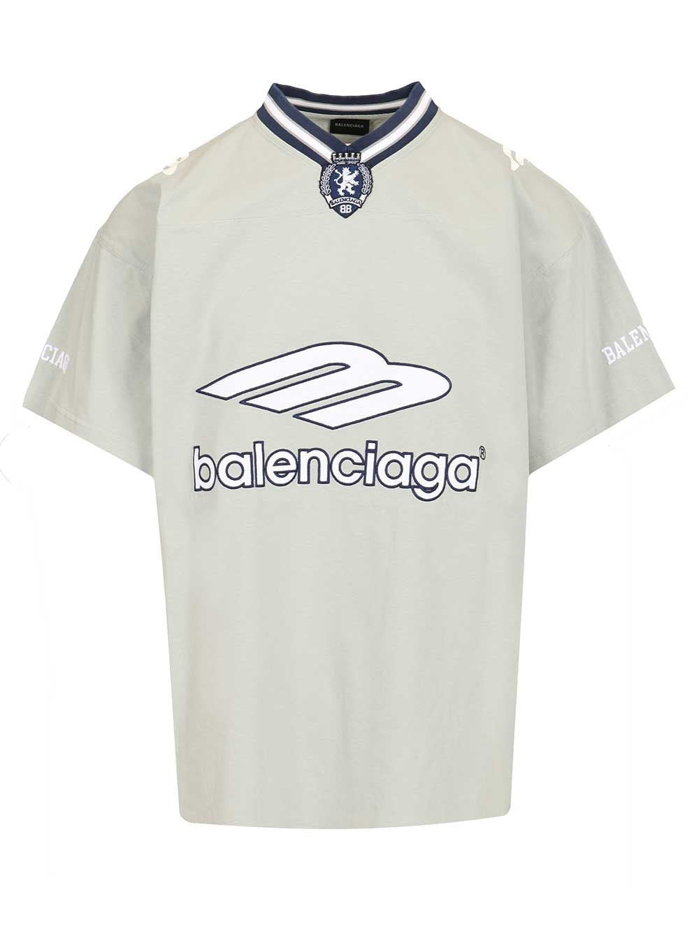 Balenciaga Men 3B Football T-Shirt