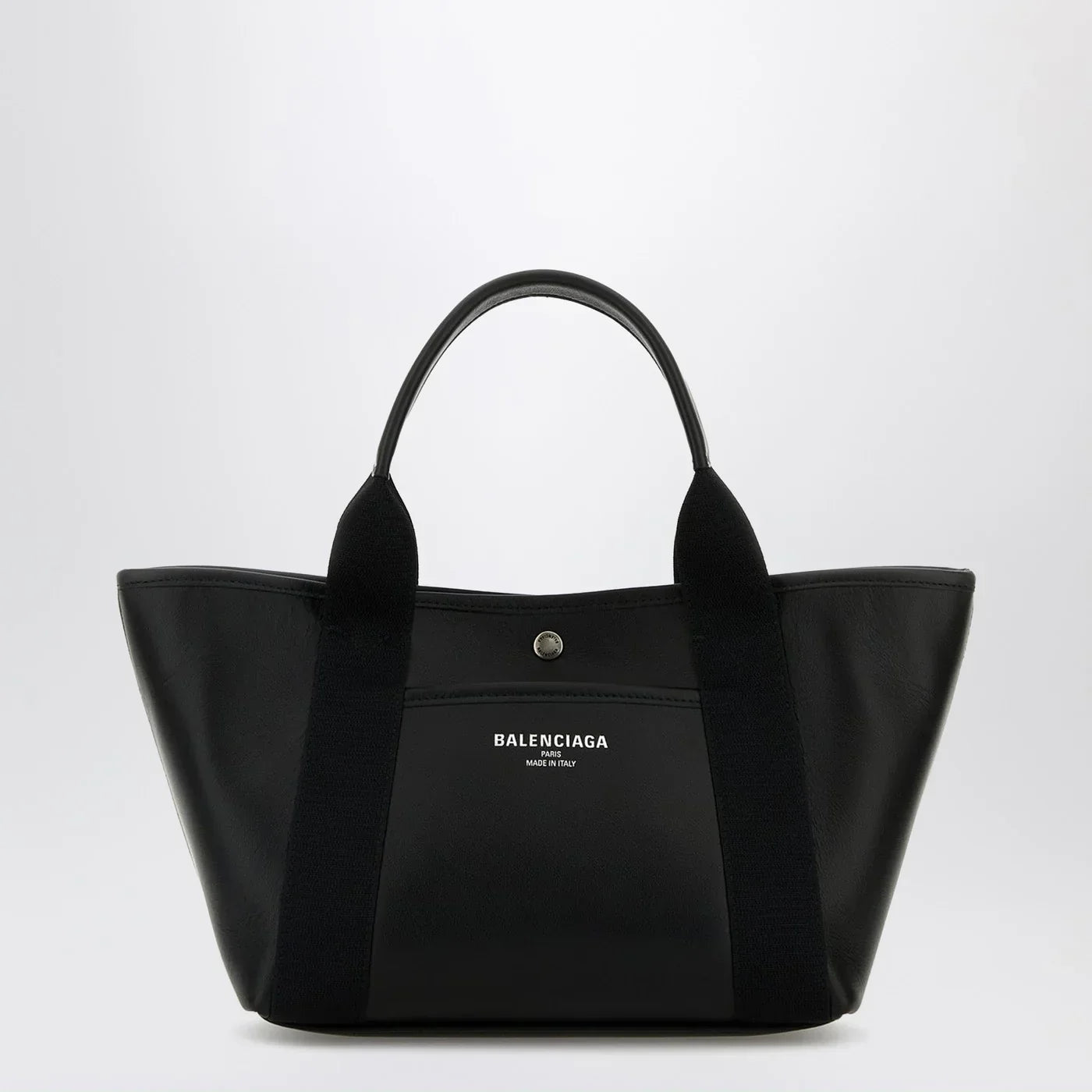 Balenciaga - Biarritz shopping bag in black leather