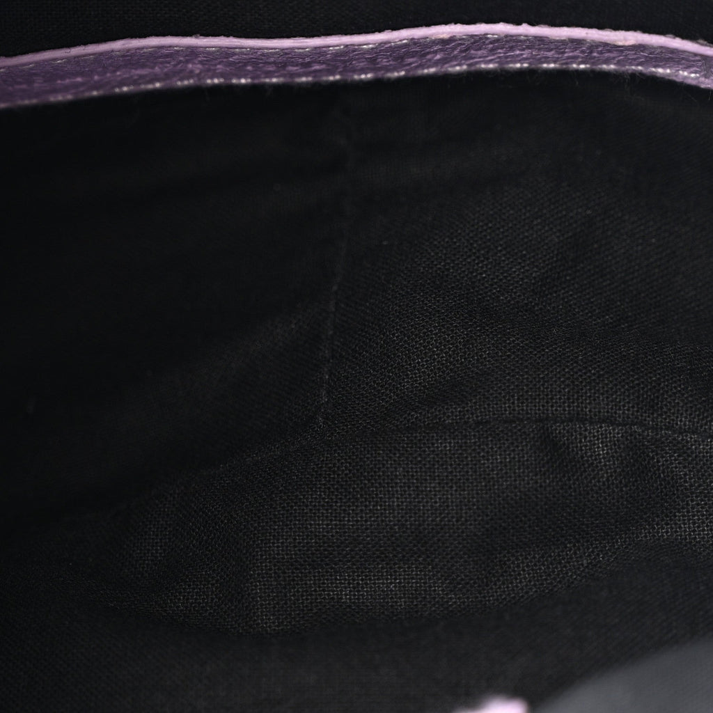 Agneau Arena Le Cagole Shoulder Bag XS Lilac