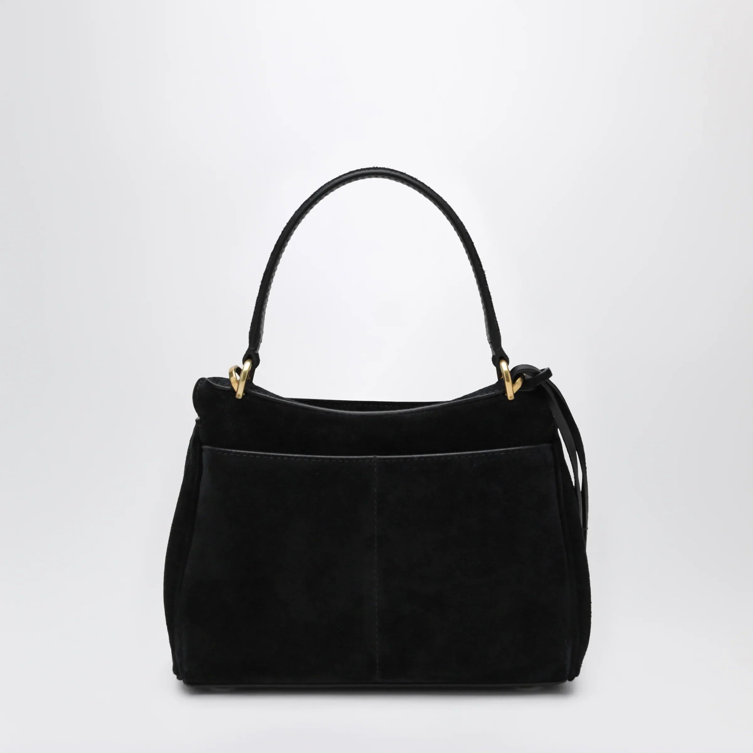 Balenciaga - Rodeo Mini handbag in calf suede, black