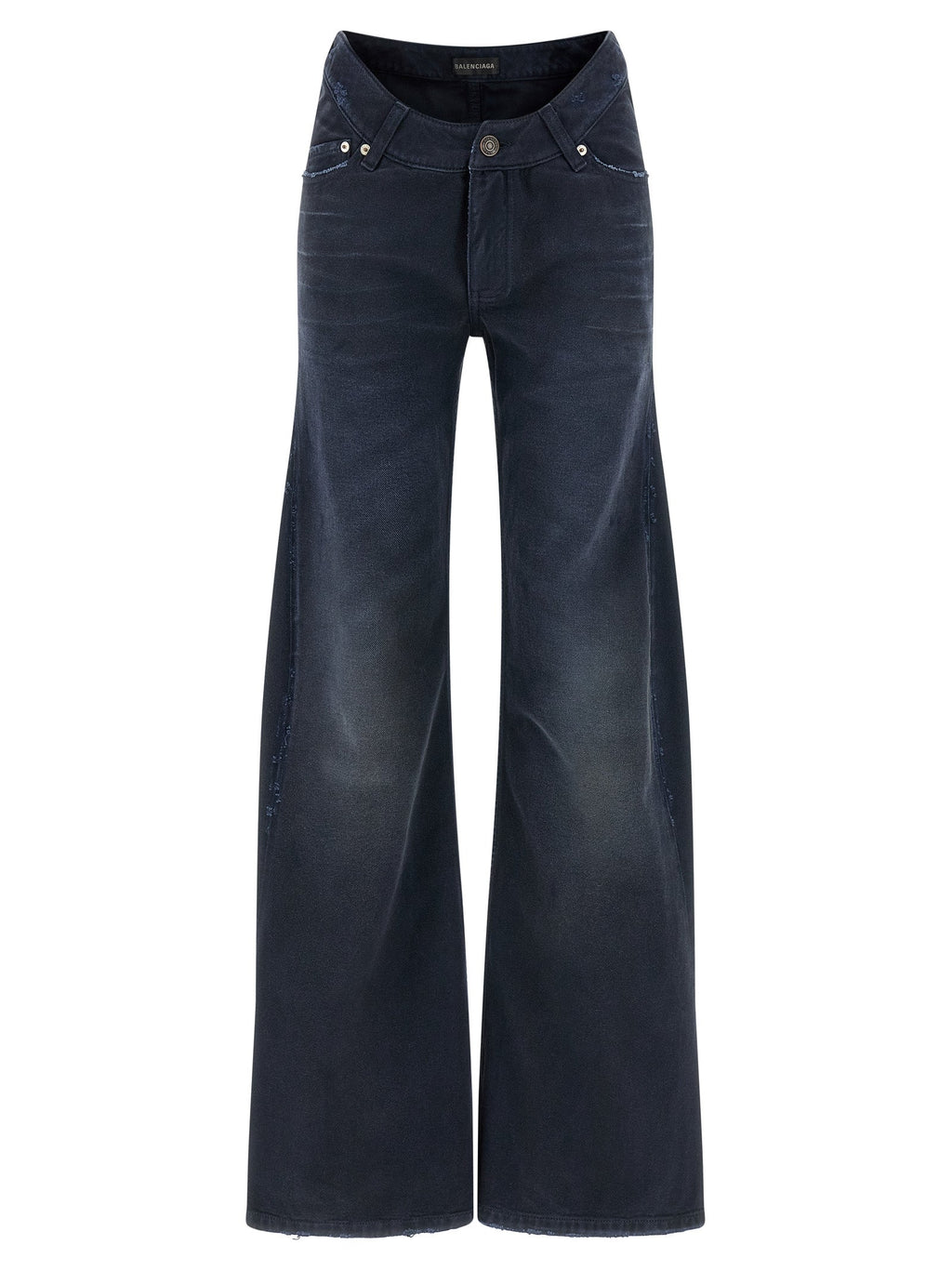 Balenciaga Women Curved Waist Jeans