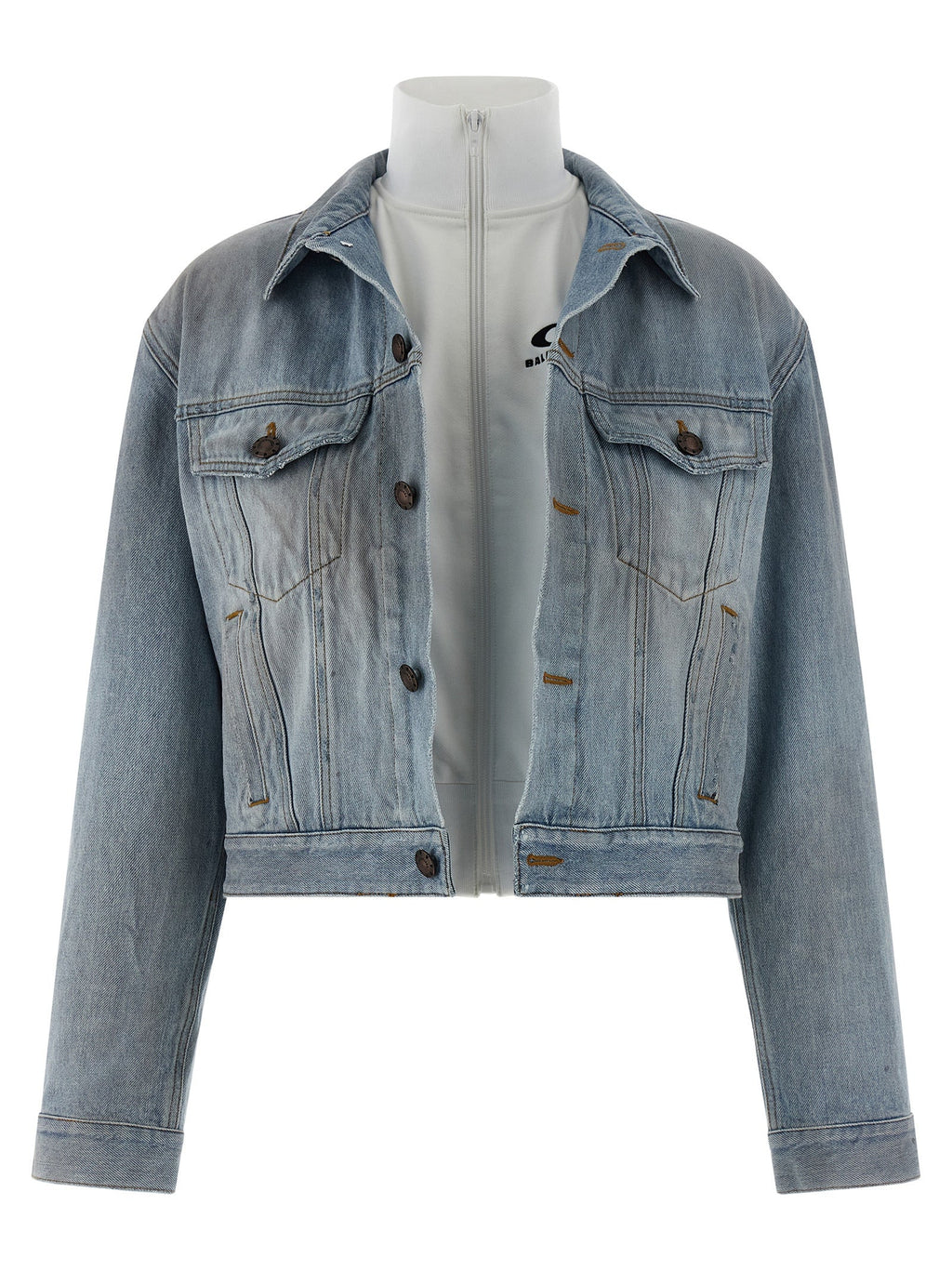 Balenciaga Women Double Layer Jacket