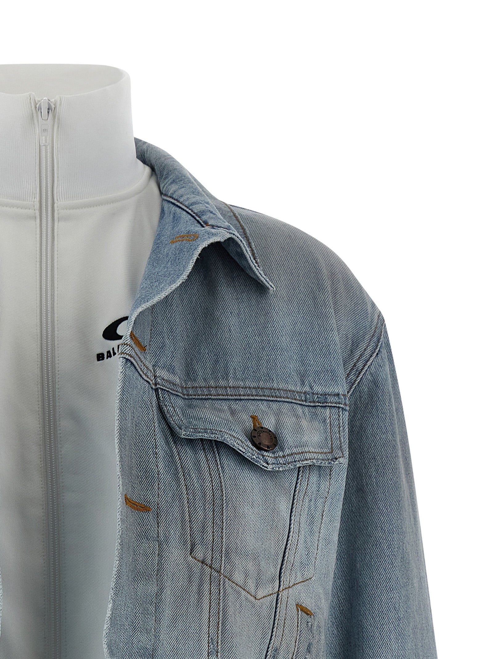 Balenciaga Women Double Layer Jacket