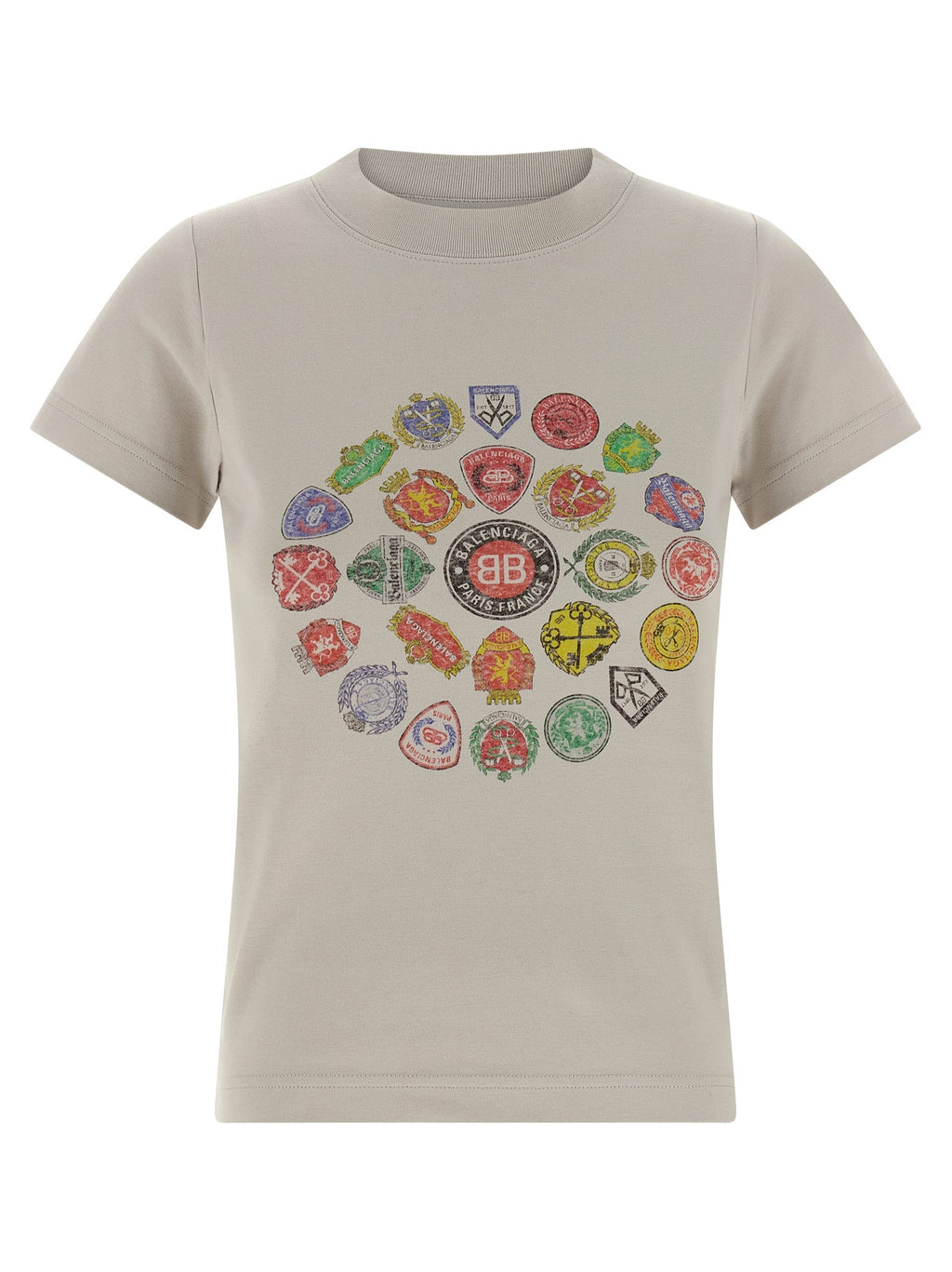 Balenciaga Logo Print   women T-shirt