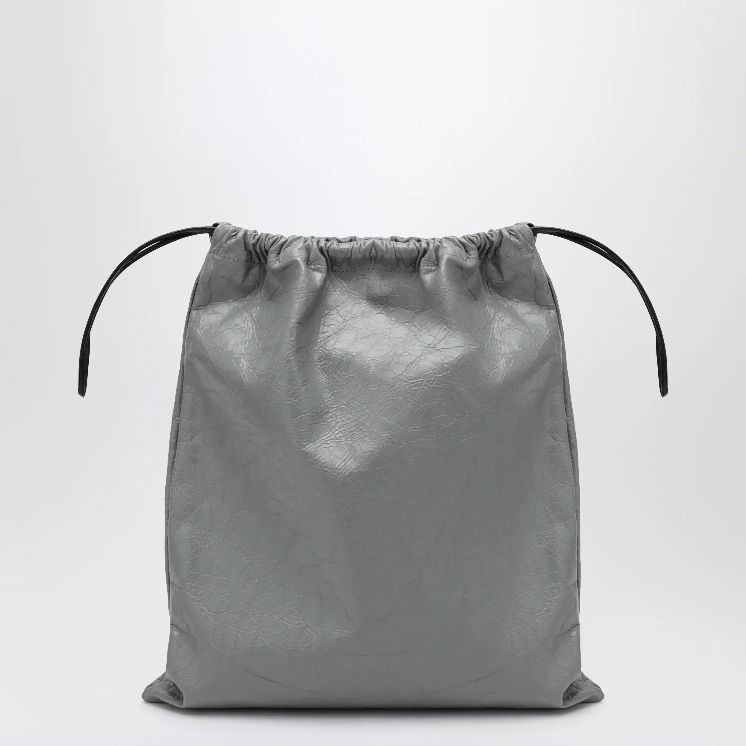 Balenciaga - La Pochette dust bag shopper in Arena lambskin grey