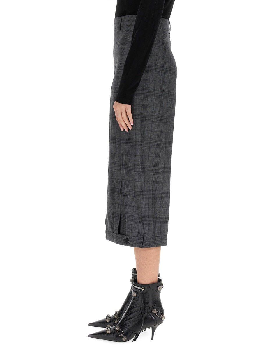 Balenciaga Women Deconstructed Shorts