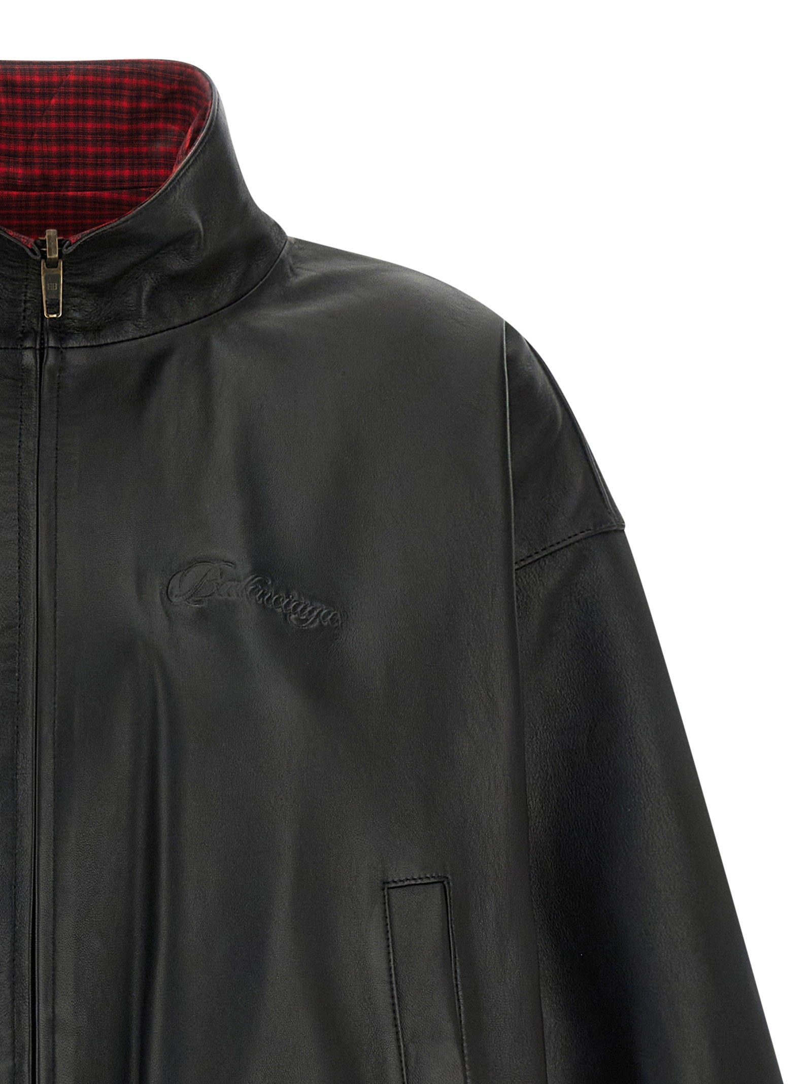 Balenciaga Women's Reversible Leather Jacket