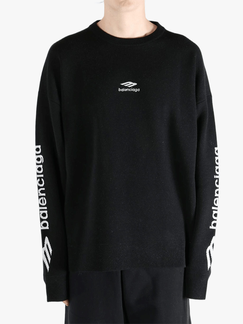 BALENCIAGA - Men Ski Crewneck Long Sleeves T-Shirt