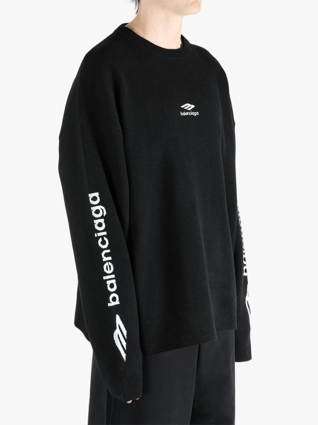 BALENCIAGA - Men Ski Crewneck Long Sleeves T-Shirt