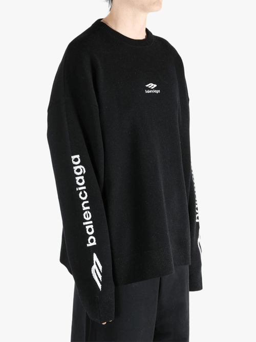 BALENCIAGA - Men Ski Crewneck Long Sleeves T-Shirt