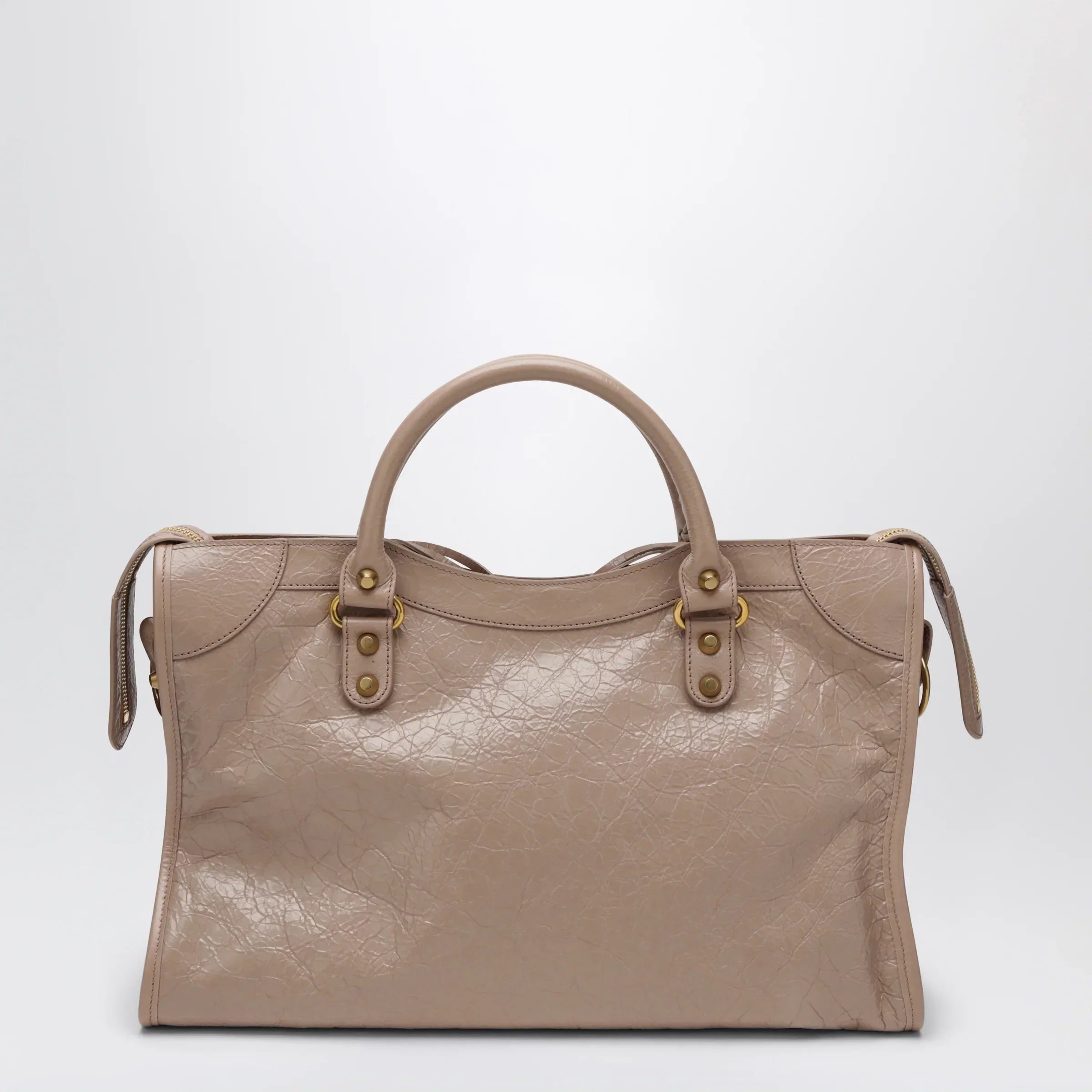 Balenciaga - Le City medium handbag in Blush leather