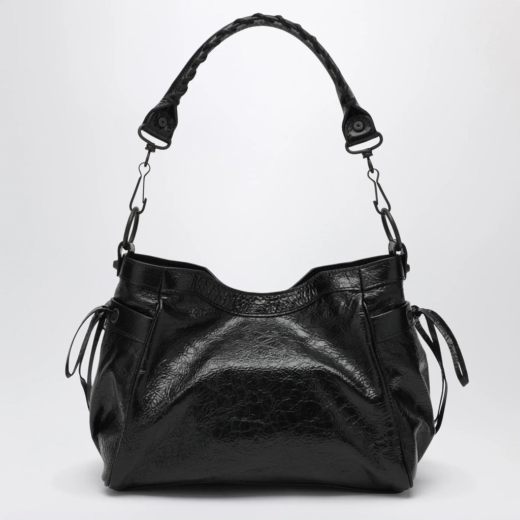 Balenciaga - Small Le City bucket bag in lambskin black