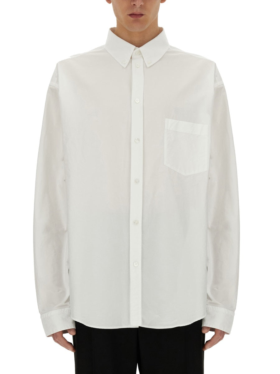 Balenciaga Men Large Fit Shirt