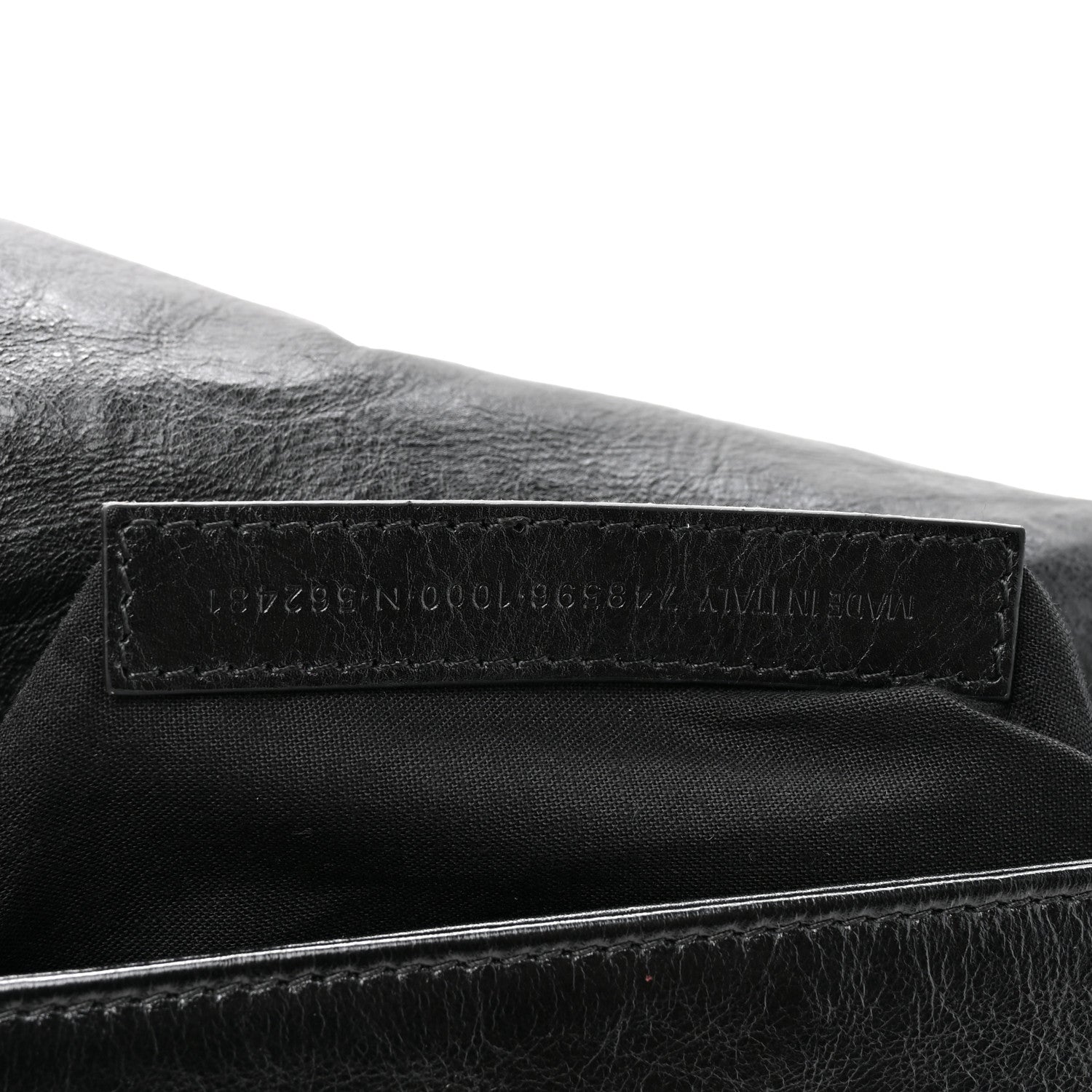 Calfskin Medium BB Soft Flap Bag Black
