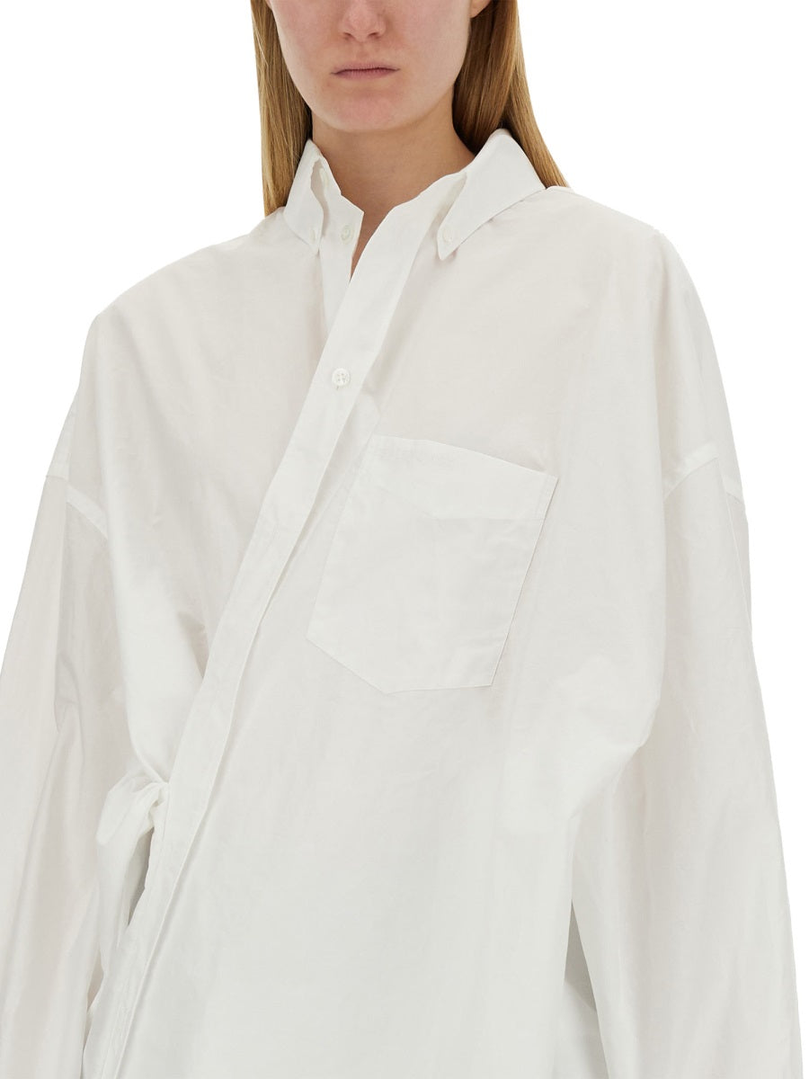 Balenciaga Women Wrap Shirt