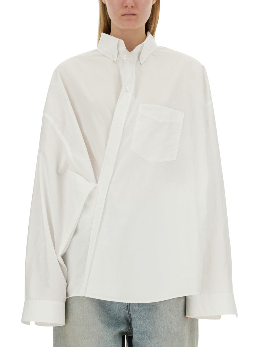 Balenciaga Women Wrap Shirt