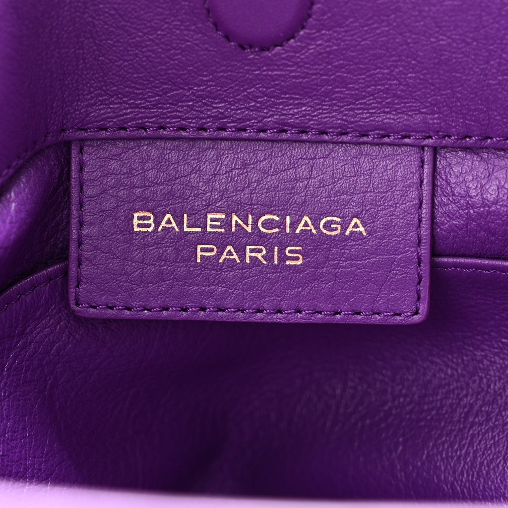 Calfskin Papier Mini A4 Purple