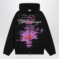 Balenciaga Zip-Up Hoodie Dream Surfer In Cotton Fleece Black Women