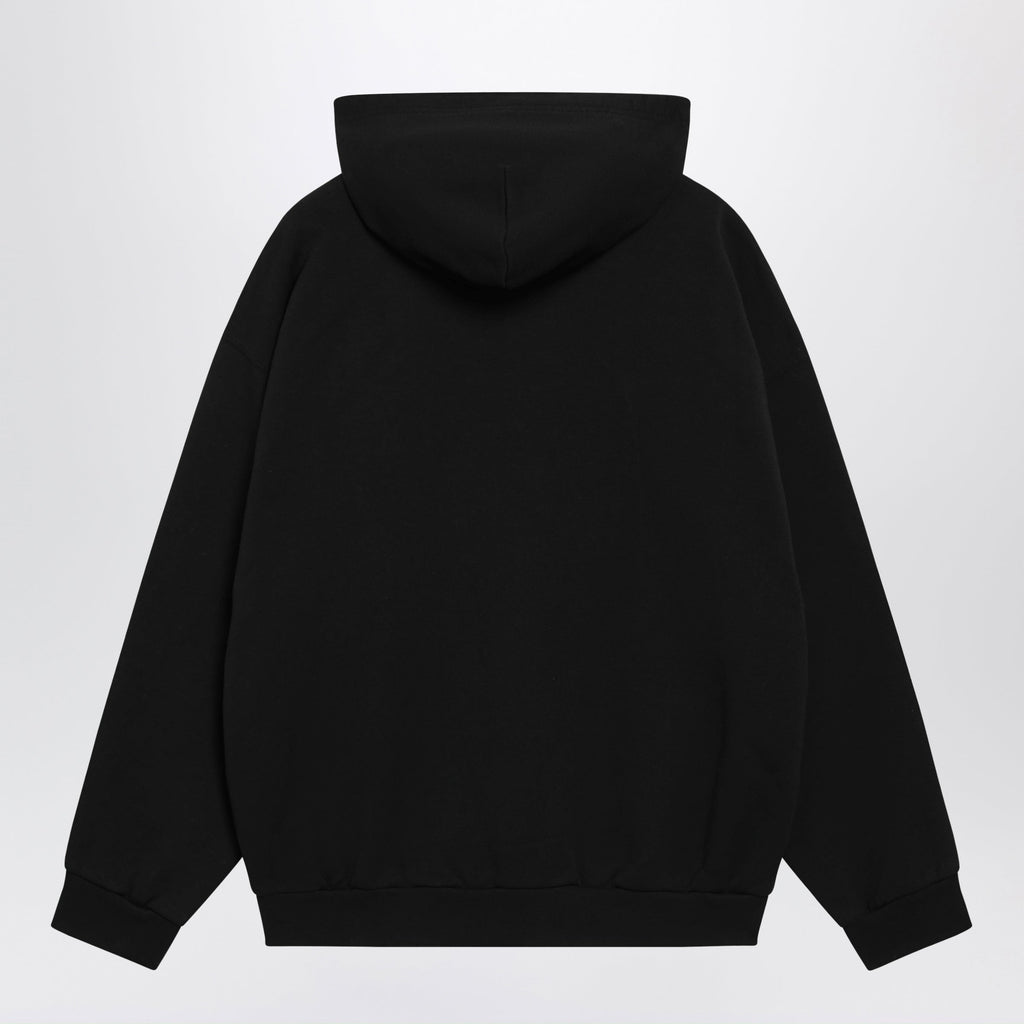 Balenciaga Zip-Up Hoodie Dream Surfer In Cotton Fleece Black Women