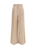 Balenciaga High-waisted Pants Dune