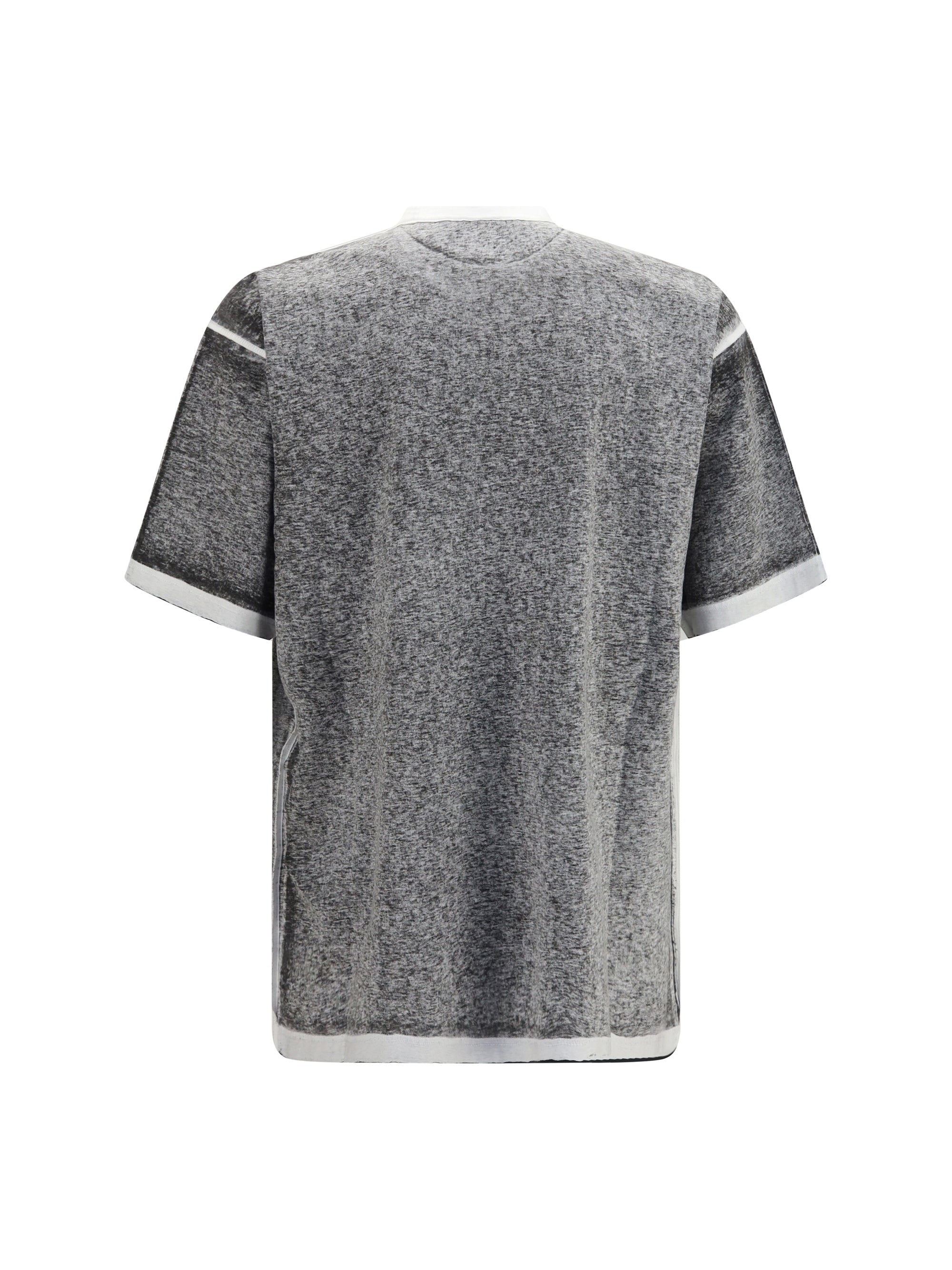 Balenciaga Oversized Mélange T-shirt Black Men