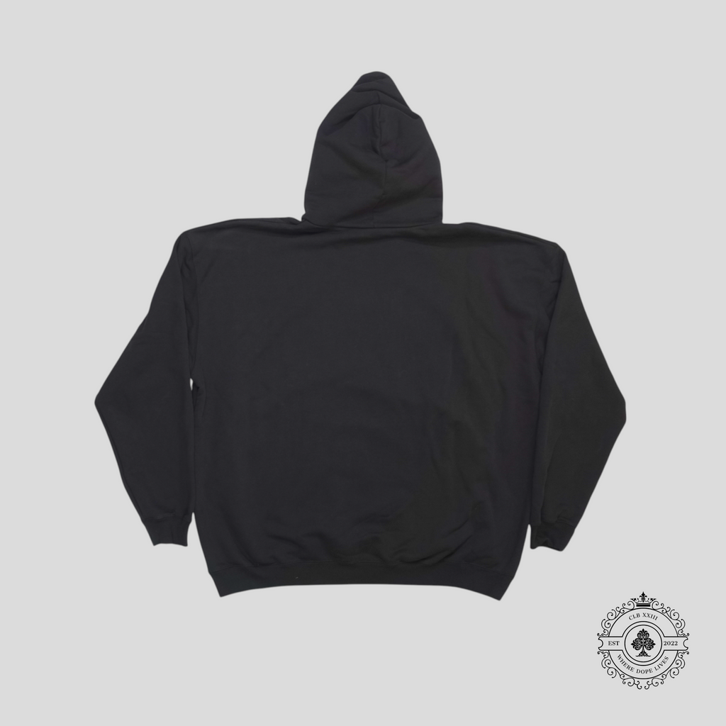 Balenciaga Oversized X Rated Hoodie in Black