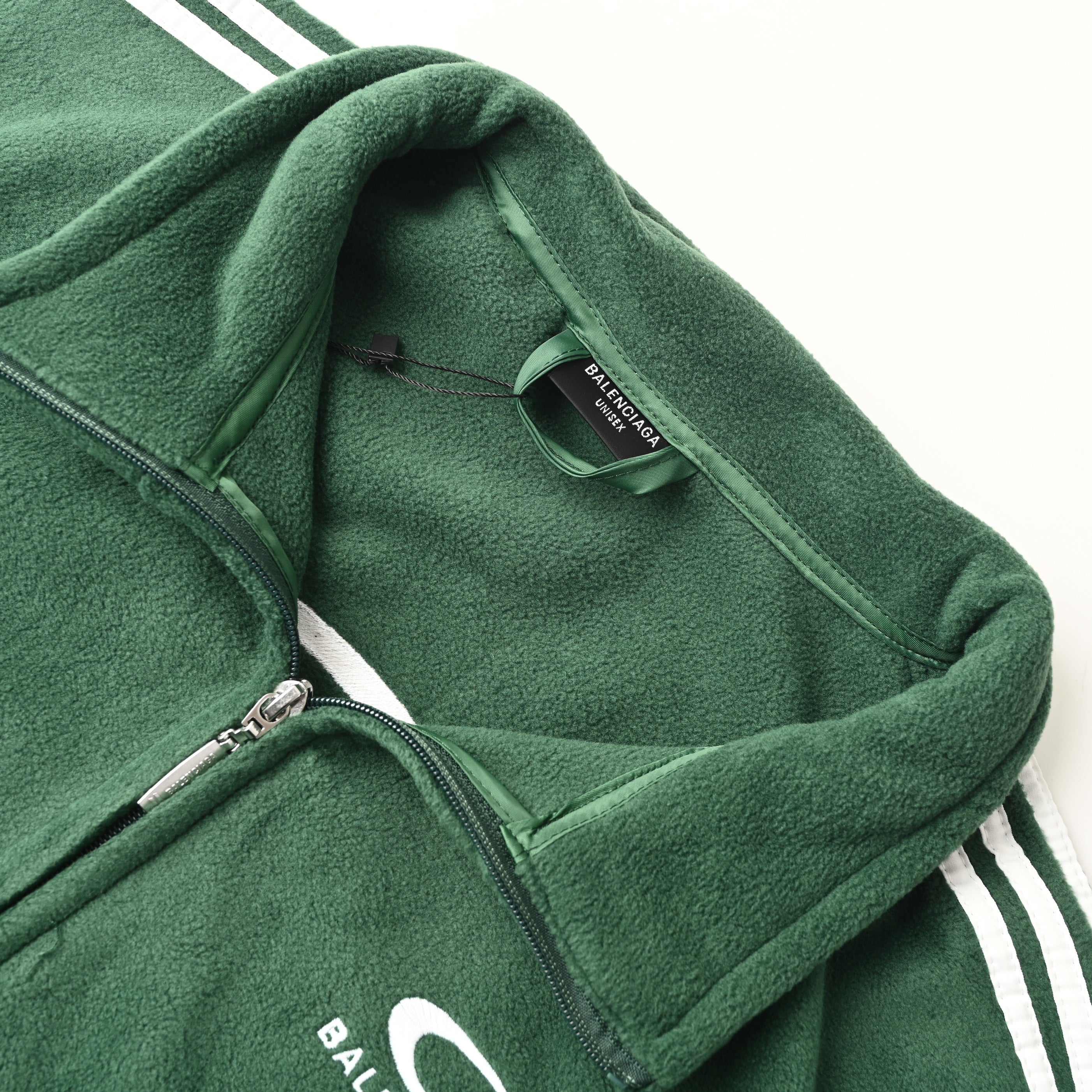 Balenciaga Baseball Jacket — Green