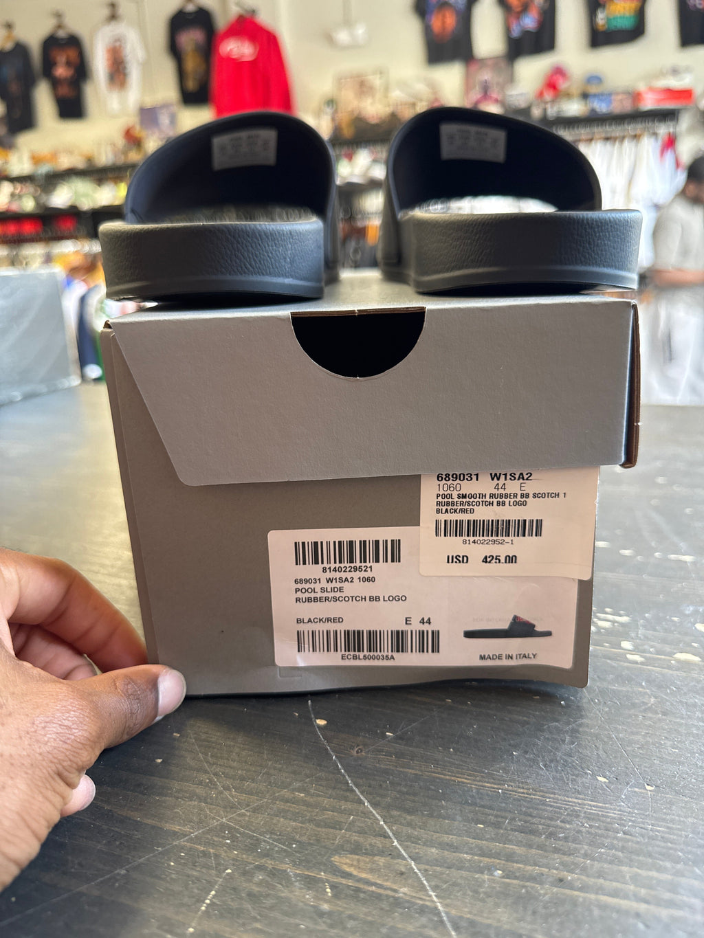 Balenciaga Pool Slide Sandals