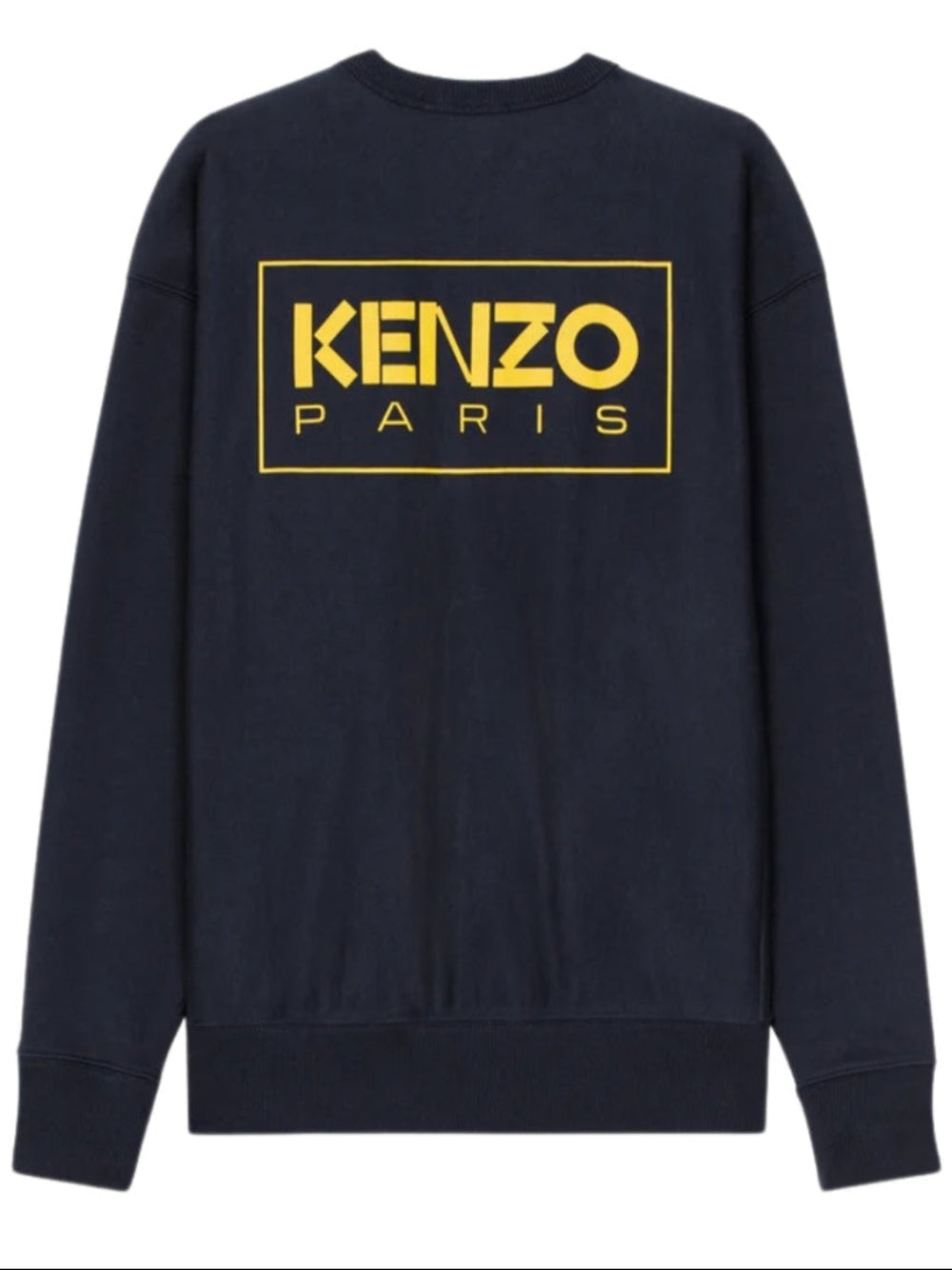 Kenzo Paris Outline Logo Navy Sweatshirt