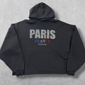 Balenciaga Paris Strass Cropped Hoodie 1 (L) Women
