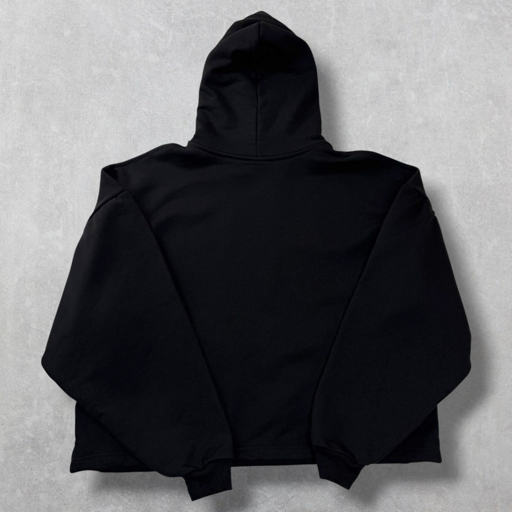 Balenciaga Paris Strass Cropped Hoodie 1 (L) Women