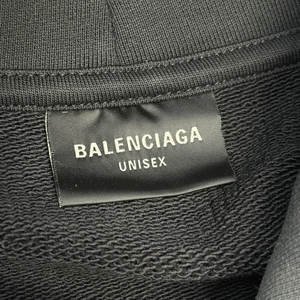 Balenciaga Paris Strass Cropped Hoodie 1 (L) Women