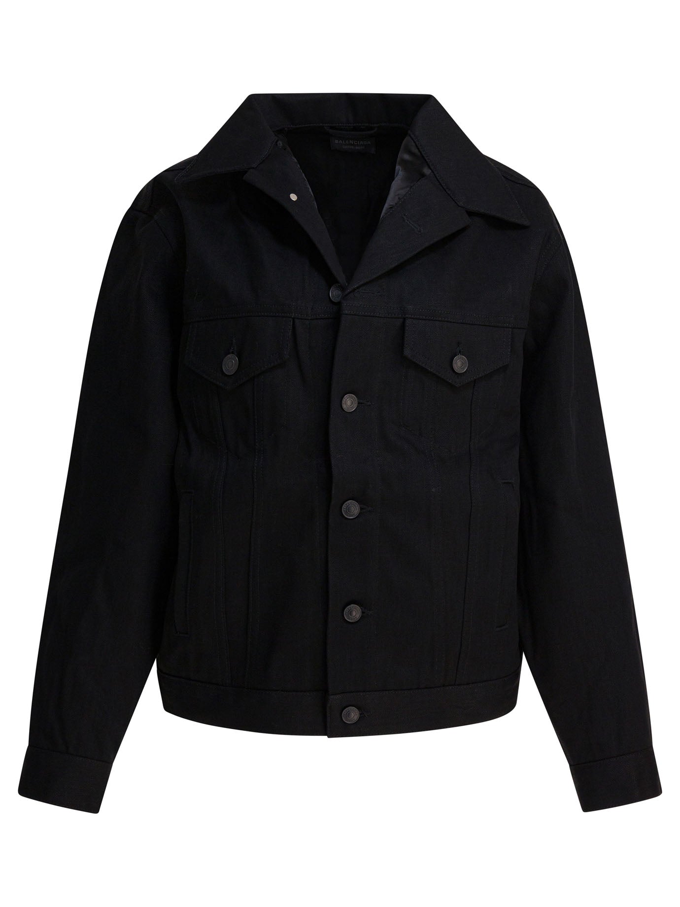 Balenciaga Standing Jacket Black Women