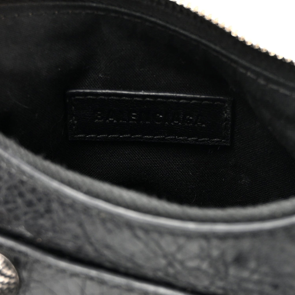 Agneau Arena Le Cagole Shoulder Bag XS Black