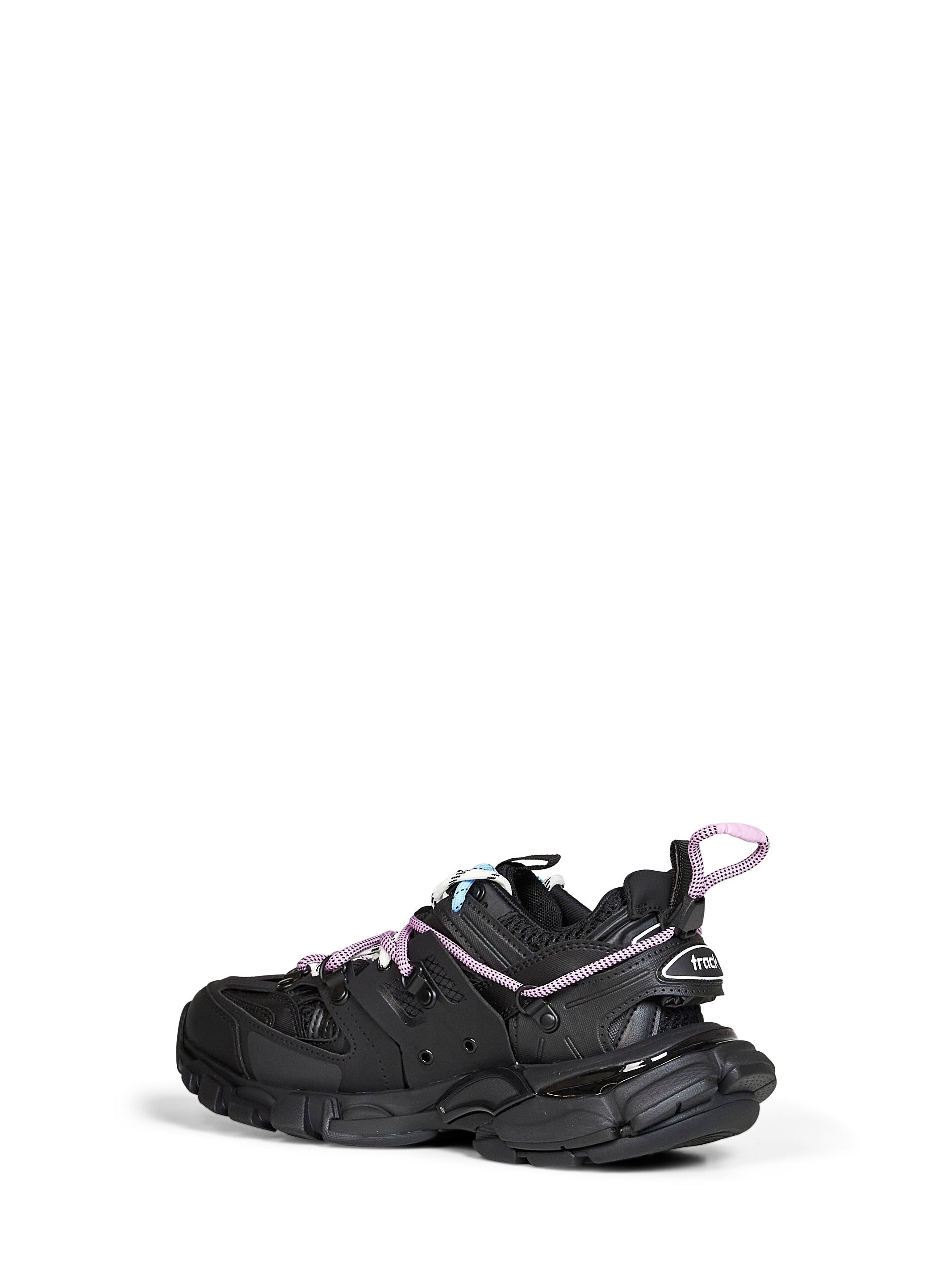 Balenciaga Women Black Track Trail Laces Sneakers