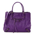 Calfskin Papier Mini A4 Purple