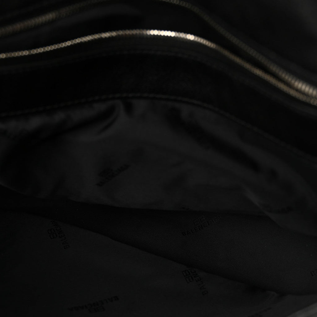 Calfskin Medium Modu Shoulder Bag Black