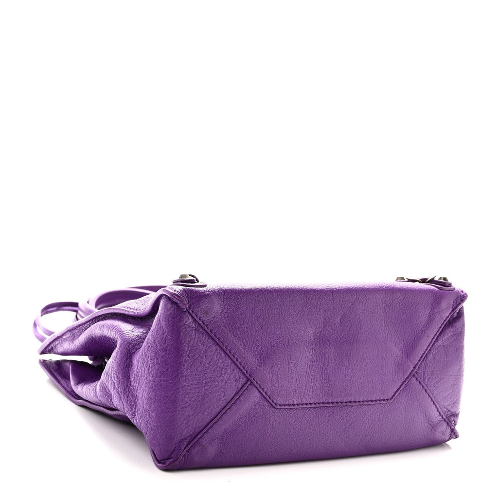Calfskin Papier Mini A4 Purple