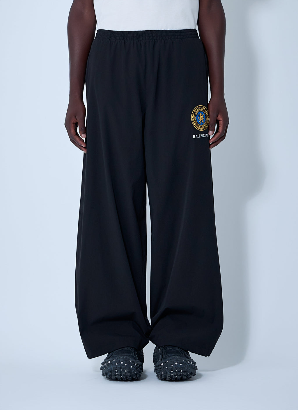Balenciaga Men Logo Motif Track Pants