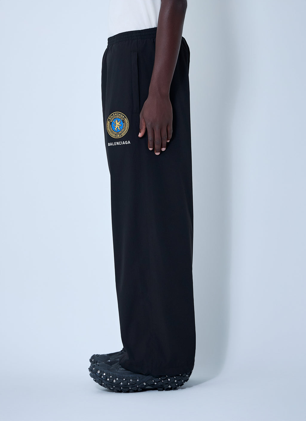 Balenciaga Men Logo Motif Track Pants