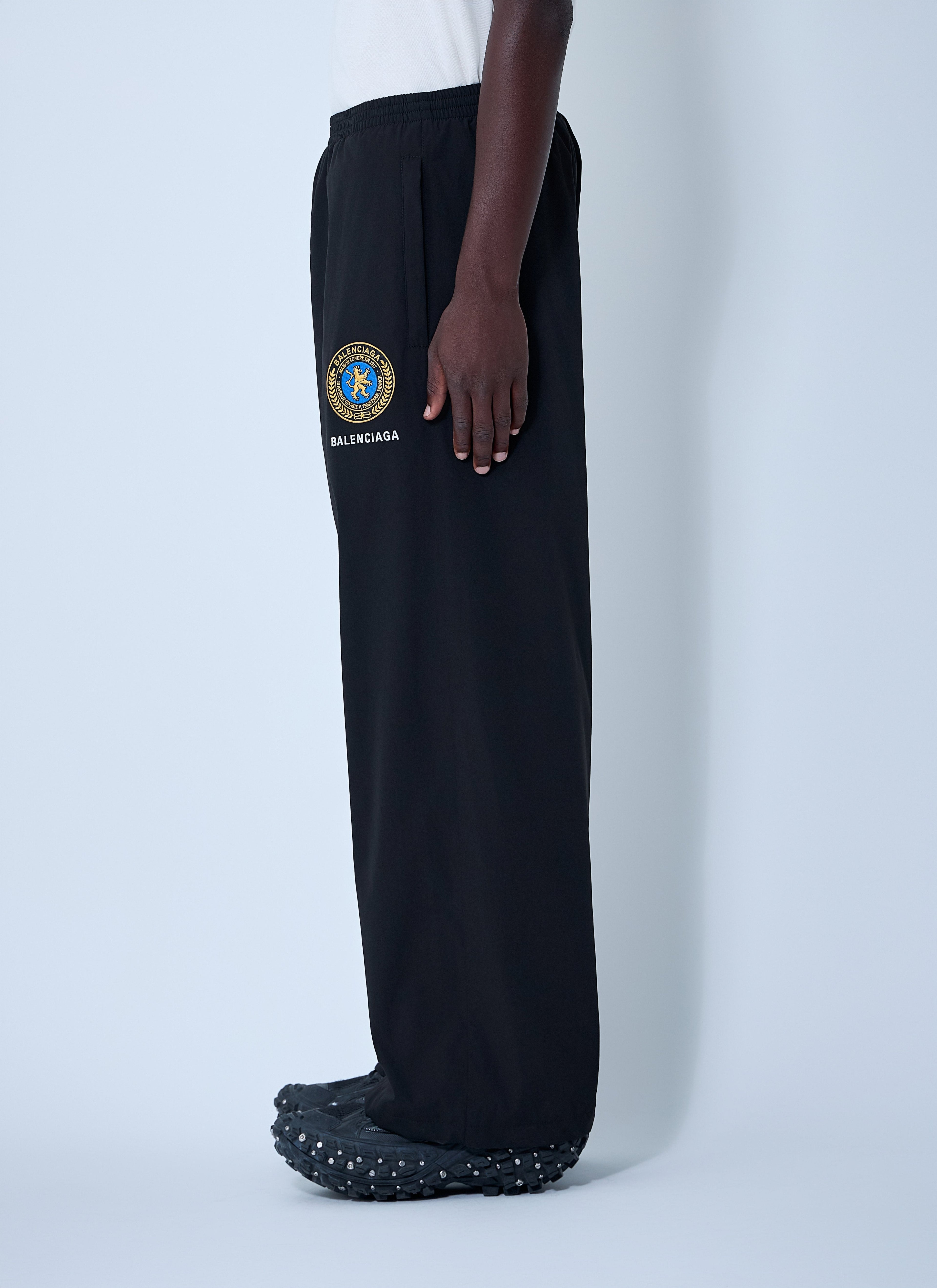 Balenciaga Men Logo Motif Track Pants