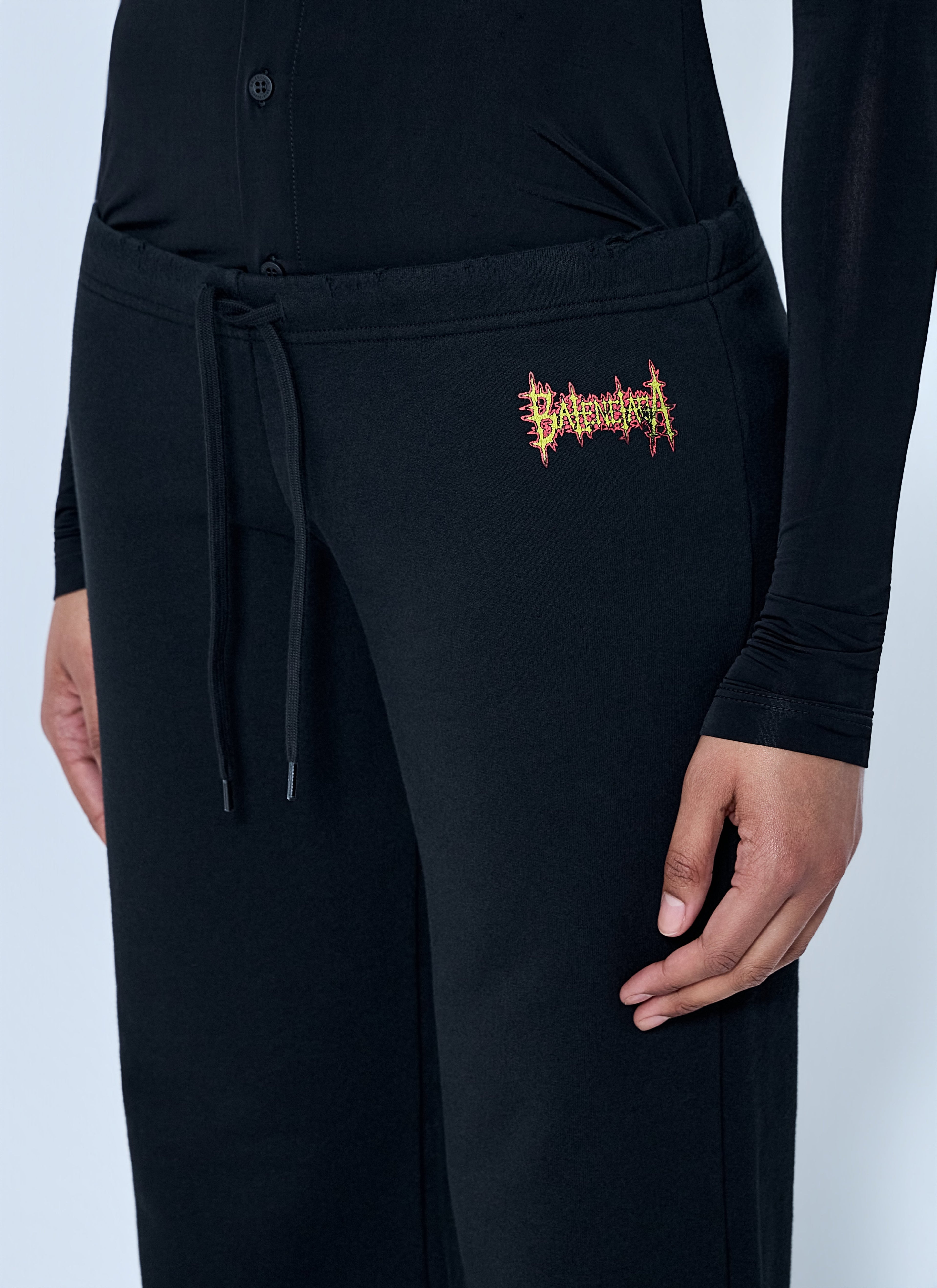 Balenciaga Women Low Waist Sweatpants
