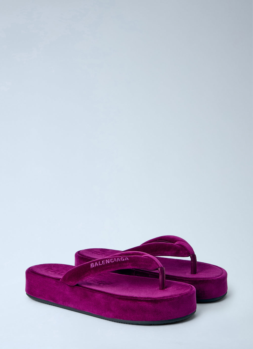 Balenciaga Women Jet Lag Thong-Strap Sandals